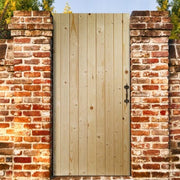 Framed Ledged & Braced External Pine Gate or Shed Door - Outdoor & Garden