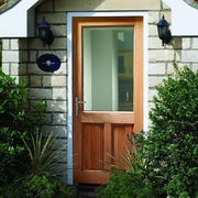 2XG Hardwood M&T 1 Unglazed Light Panel External Door - All Sizes - Doors