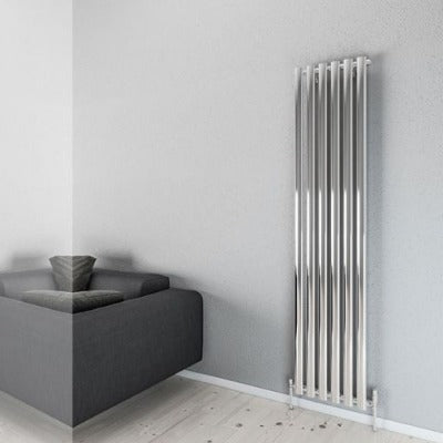 Moda Vertical Aqua Steel Radiator (Single) - All Sizes - Bathrooms