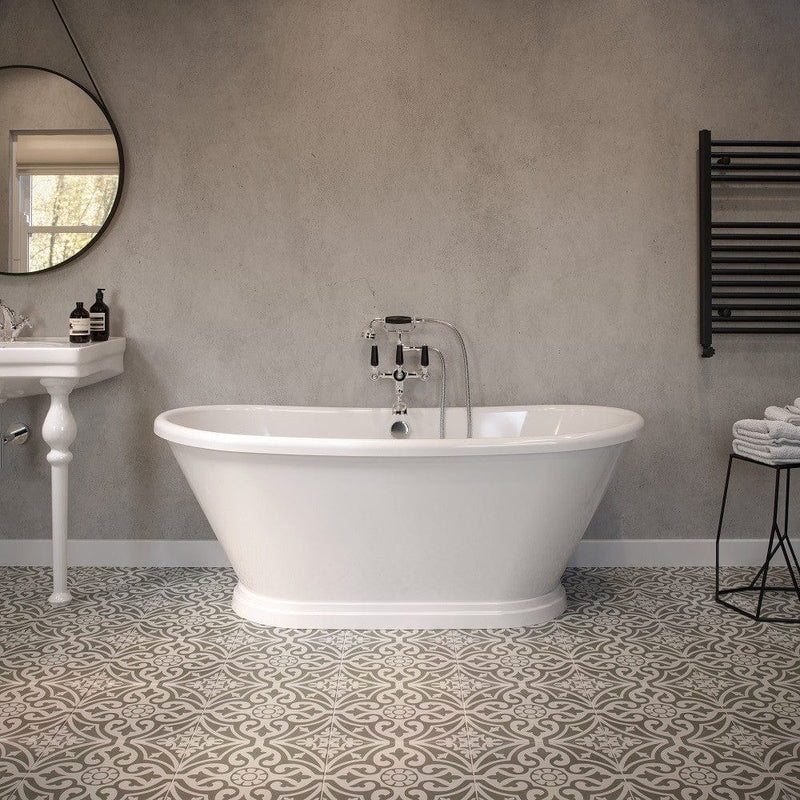 Empire Freestanding Double Ended Bath - 1655 x 750mm - Bathrooms