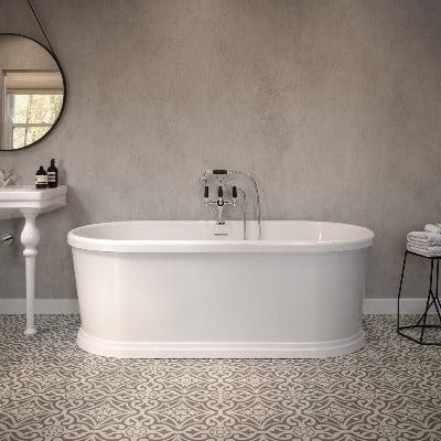 Holborn Freestanding Double Ended Bath - 1800 x 850mm - Bathrooms