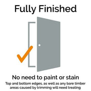 Pintado Grey Painted Internal Fire Door FD30 - All Sizes -