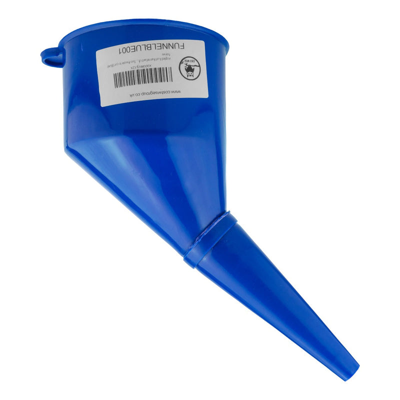 Angled Car Fuel Funnel with Filter, Blue - Vehicles & Parts > Vehicle Parts & Accessories CAR