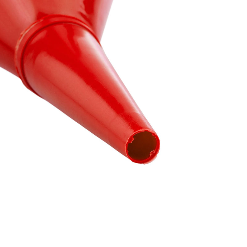 Angled Car Fuel Funnel with Filter, Red - Vehicles & Parts > Vehicle Parts & Accessories CAR