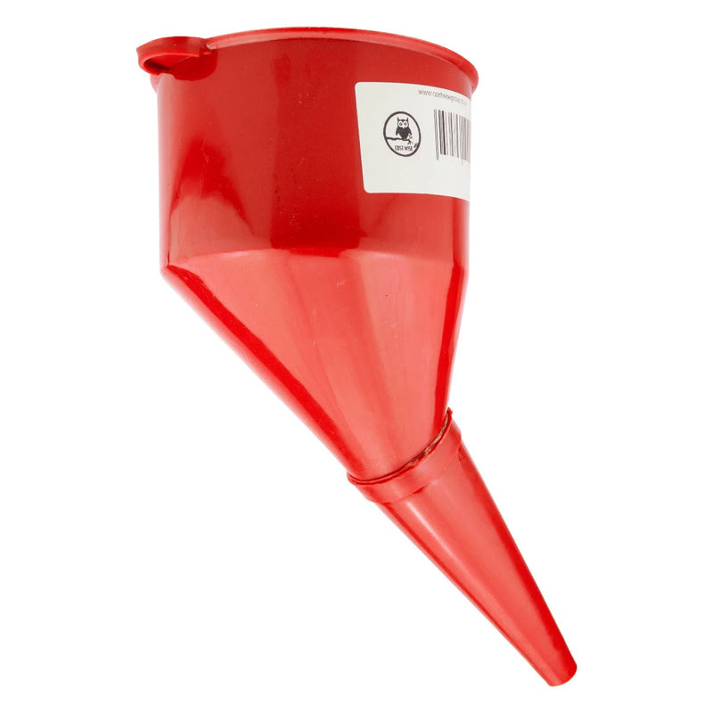 Angled Car Fuel Funnel with Filter, Red - Vehicles & Parts > Vehicle Parts & Accessories CAR