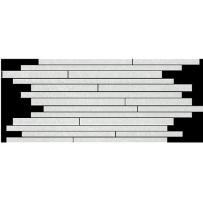 Fashion Stone Ivory Thin Muretto Mosaic Tile (Matt Finish) (6 per Box) - Tiles