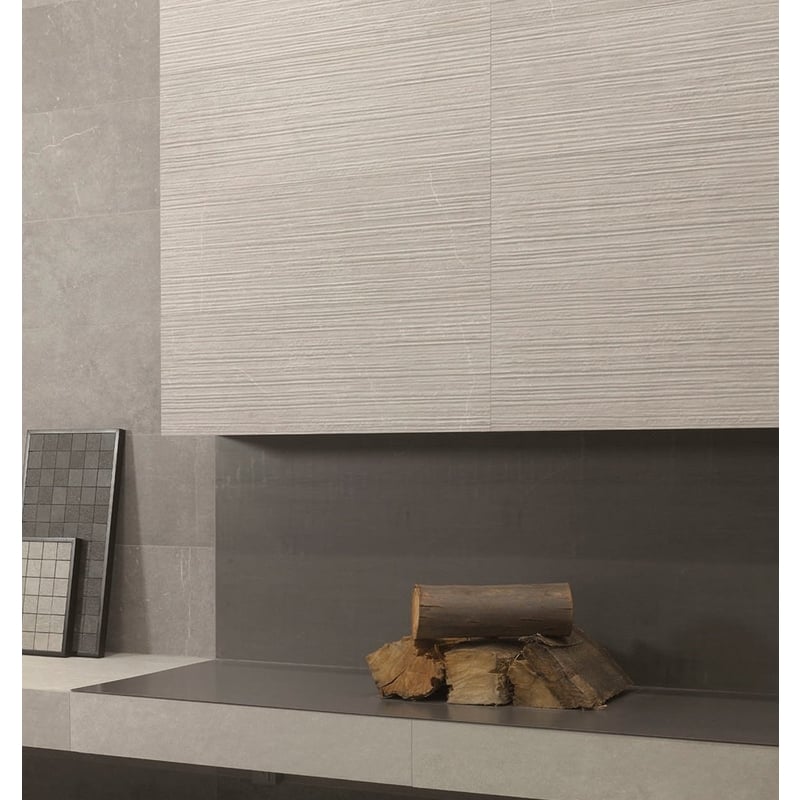 Cumbria Oyster Groove Décor (8 per Box) - Tiles