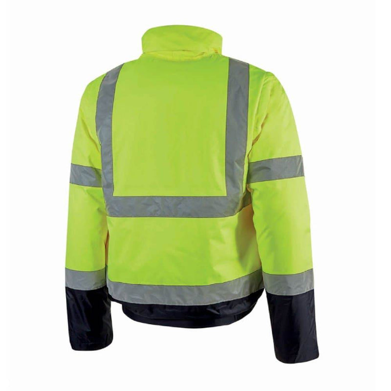 U-POWER CRAFTY HI-VIS WATERPROOF BOMBER JACKET - HI-VIS JACKETS & COATS