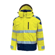 U-POWER DEFENDER HI-VIS WATERPROOF PARKA - HI-VIS JACKETS & COATS