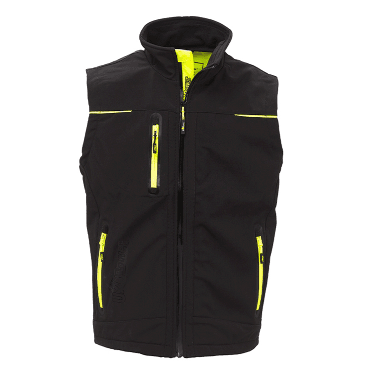 U-POWER UNIVERSE SOFSHELL VEST - SOFTSHELL JACKETS