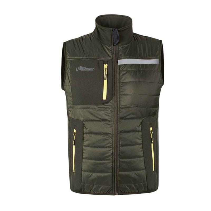 U-POWER WALL GRAPHENE PADDED VEST BODYWARMER - BODYWARMERS