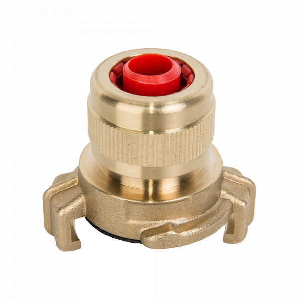 Claw - Hose Quick Connector - 3/4" Hose (Brass) - Home & Garden > Lawn & Garden > Watering & Irrigation > Garden Hose Fittings & Valves Tech Hose & Fittings