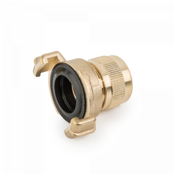 Claw - Hose Quick Connector - 1/2" Hose (Brass) - Home & Garden > Lawn & Garden > Watering & Irrigation > Garden Hose Fittings & Valves Tech Hose & Fittings