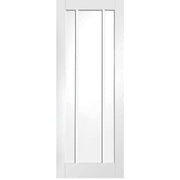 Worcester Internal White Primed Door with Clear Glass -