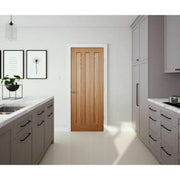 Modern 3 Panel Oak Unfinished Internal Door - All Sizes - Doors