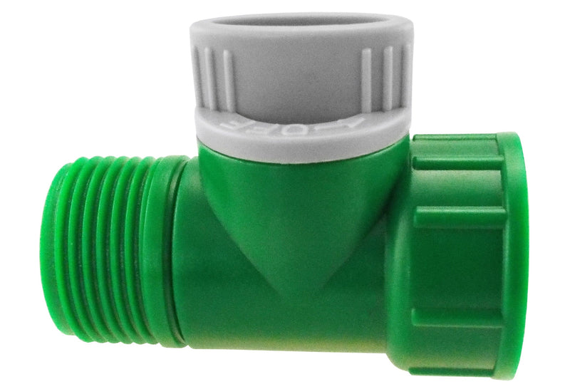 IBC 2” S60X6 Cap with Elbow Fitting, Quick Connector, Valve and Hose Connector - Home & Garden > Lawn & Garden