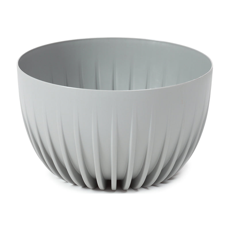 Mira Bowl Pot, Insert and Hole With Plug 240mm Gray - Home & Garden > Lawn & Garden > Gardening > Pots & Planters > Pots Planting