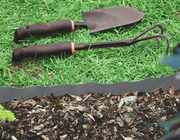 Wavy Plastic Garden Lawn Edging, H=15CM, L=9M, Gray - Hardware > Fencing & Barriers > Garden Borders & Edging > Edging Garden tools & Accesories