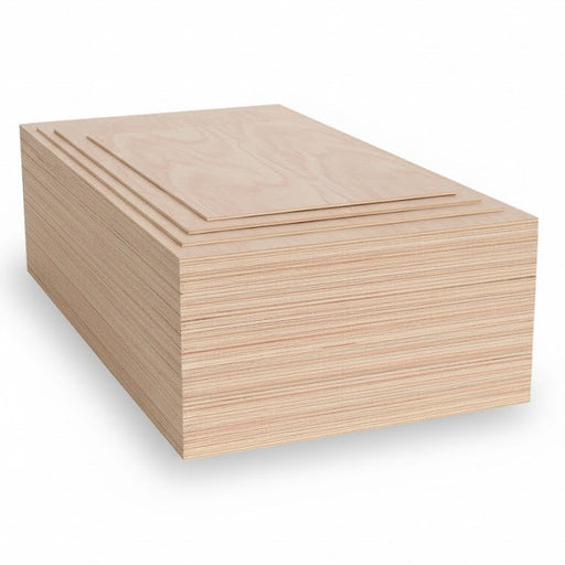 Hardwood Faced Poplar Core Plywood 2440 x 1220 x 5.5mm - £15 Per Sheet Inc Vat - Hardware > Building Materials > Lumber & Sheet Stock Hardwood Faced Poplar Core Plywood
