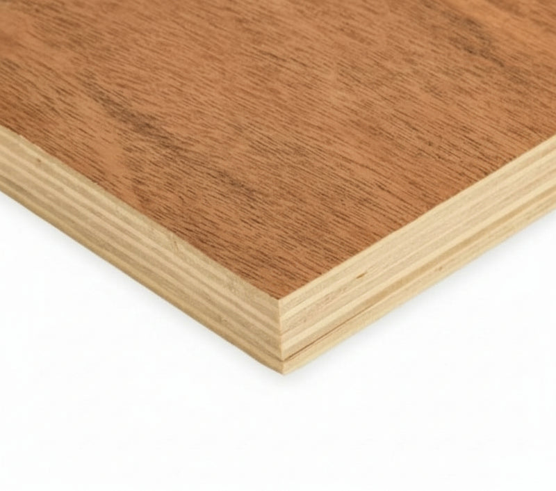 Hardwood Faced Poplar Core Plywood 2440 x 1220 x 12mm - £22.50 Per Sheet Inc Vat - Hardware > Building Materials > Lumber & Sheet Stock Hardwood Faced Poplar Core Plywood