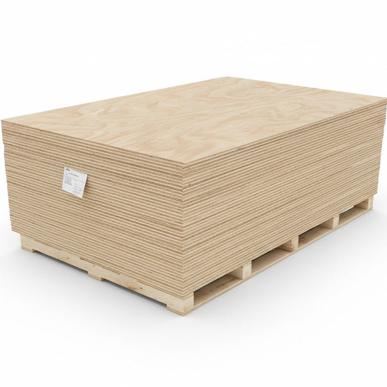 Hardwood Faced Poplar Core Plywood 2440 x 1220 x 18mm - £26.99 Each In ...
