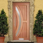 Harrow Hardwood M&T 1 Double Glazed Frosted Panel External Door - All Sizes - Doors