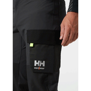 Helly Hansen 77408 Oxford 4 Way Stretch Cargo Trousers Black - CARGO & COMBAT TROUSERS