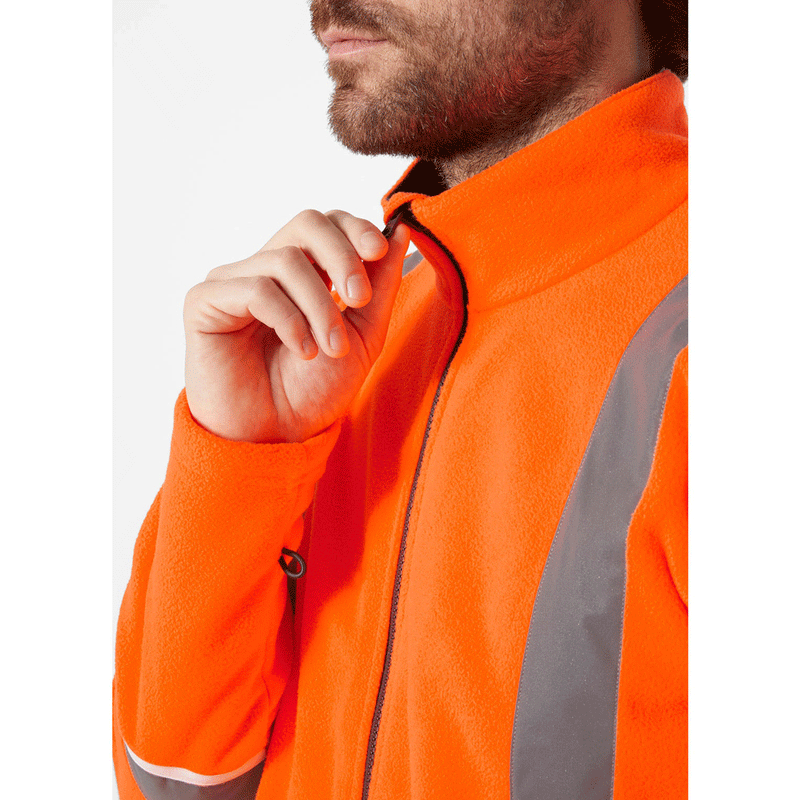 Helly Hansen 72172 UC-ME Hi-Vis Fleece Jacket - HI-VIS JACKETS & COATS