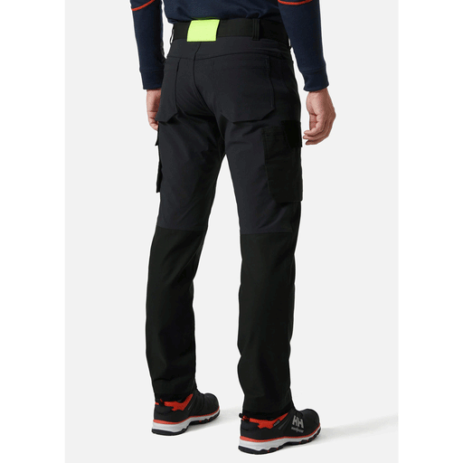 Helly Hansen 77408 Oxford 4 Way Stretch Cargo Trousers Black - CARGO & COMBAT TROUSERS