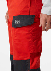 Helly Hansen 77523 Manchester Knee Pad Trousers Albert Red - CARGO & COMBAT TROUSERS
