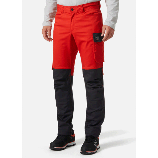 Helly Hansen 77523 Manchester Knee Pad Trousers Albert Red - CARGO & COMBAT TROUSERS