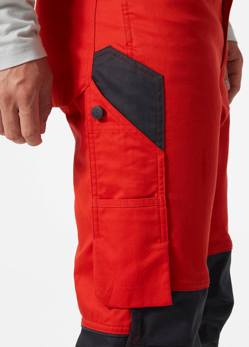 Helly Hansen 77523 Manchester Knee Pad Trousers Albert Red - CARGO & COMBAT TROUSERS