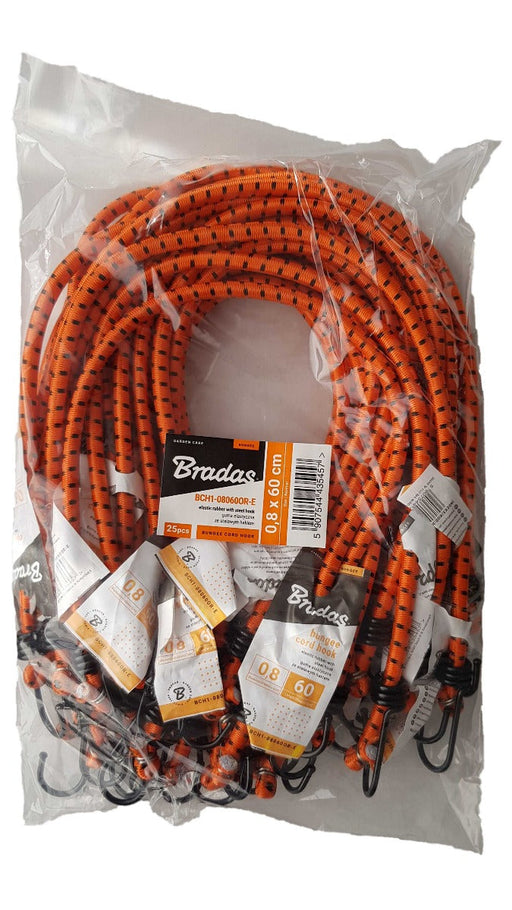 Bungee Cord Hook Metal 60cm - Home & Garden Tarpaulins