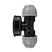 IBC 2” S60X6 Cap with 25mm MDPE Tee - Home & Garden > Lawn & Garden