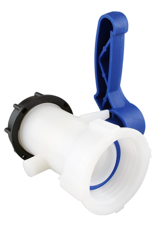 IBC 3” – S60X6M Valve with S60X6 – 2” Camlock Fitting and 1.5” Barb Type C Camlock - Hardware > Plumbing > Plumbing Fittings & Supports > Pipe Connectors