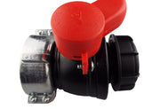 IBC Tank Valve 75mm Inlet to S60X6 – EPDM - Home & Garden > Lawn & Garden Tech Hose & Fittings