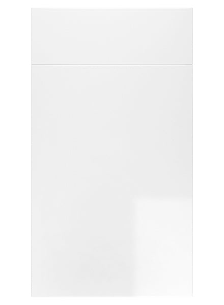 Vogue Slab White Gloss- Replacement Kitchen Doors (715mm High) - Hardware > Hardware Accessories > Cabinet Hardware > Cabinet Doors