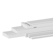 JB Kind Trenched White Primed Fire Door Lining Set - All Sizes - Hardware > Building Materials > Door Hardware