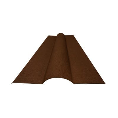 Corrugated Bitumen Ridge Brown 1000mm x 450mm x 2.2mm