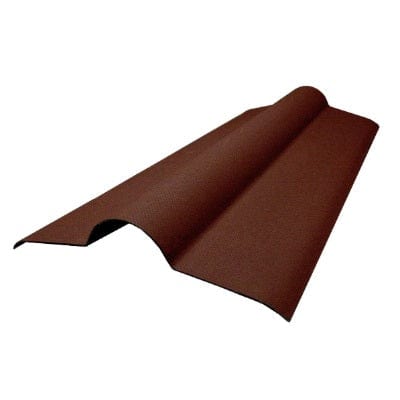 Corrugated Bitumen Ridge Red 1000mm x 450mm x 2.2mm