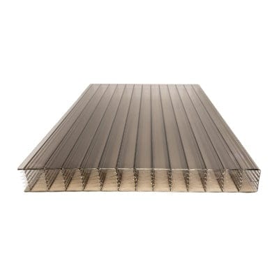 Multiwall Polycarbonate Sheet Bronze 3500mm x 1600mm x 25mm