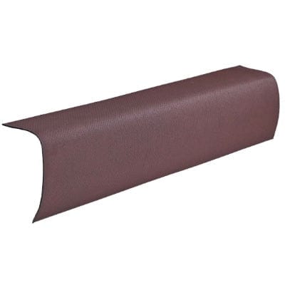 Corrugated Bitumen Edge Piece Red 1000mm x 330mm