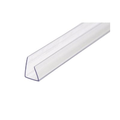 Polycarbonate C Profile Clear 3000mm x 10mm