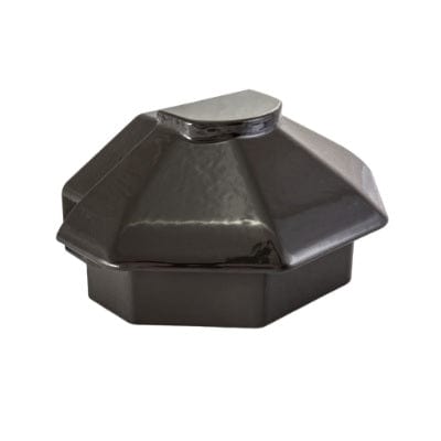 Cresfinex Ridge (100mm) Radius End Cap - Brown