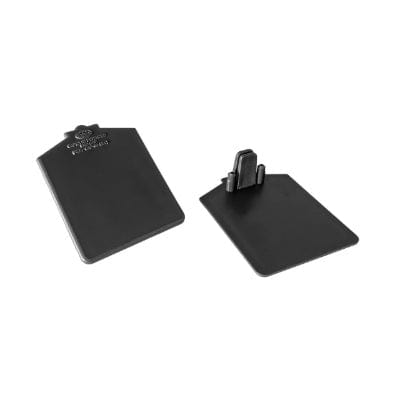 PVC Capex 50 Extended End Cap - Black