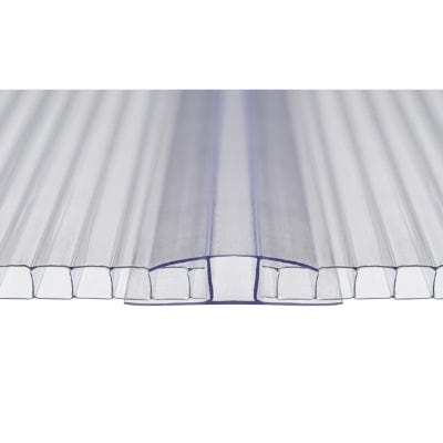 Polycarbonate H Profile Clear 3000mm x 16mm