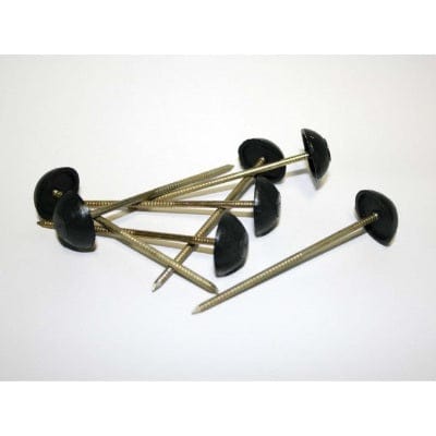 Corrugated Bitumen Fixing Nails Black 65mm x 20mm (Pack of 50)