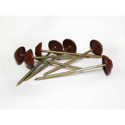 Corrugated Bitumen Fixing Nails Red 65mm x 20mm (Pack of 50)
