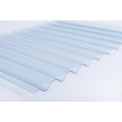 3" PVC Corrugated Heavy Duty Sheeting 3.660m x 762mm x 1.3mm