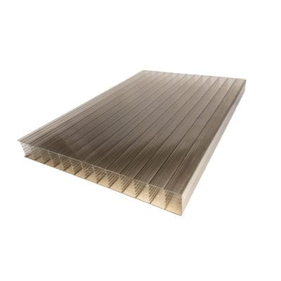 Multiwall Polycarbonate Sheet Bronze 3000mm x 1600mm x 25mm